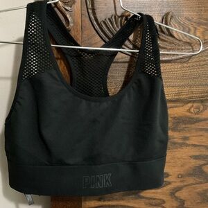 Black PINK Victoria's Secret Mesh Sports Bra